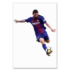 Блокнот А5 с принтом Леонель Месси -