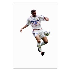 Notebooks A5 with print Zinedine Zidan -