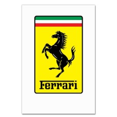 Notebooks A5 with print Logo Ferrari -