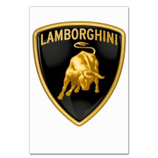Notebooks A5 with print Logo Lamborghini -