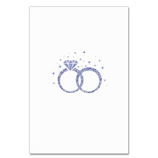Notebooks A5 with print Wedding Rings Pattern -