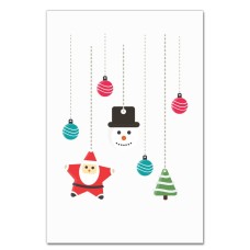 Notebooks A5 with print Happy New Year New Year's Toys -