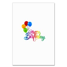 Notebooks A5 with print Day Balloons Birthday -