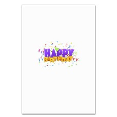 Notebooks A5 with print Birthday 3D Cap And Candy -