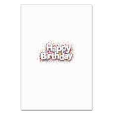 Notebooks A5 with print Birthday Paper Letters With Chocolates -