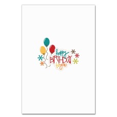 Notebooks A5 with print Happy Birthday To You Snezhynki Balls -