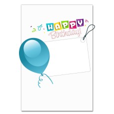 Notebooks A5 with print Birthday With A Sign To Fill -