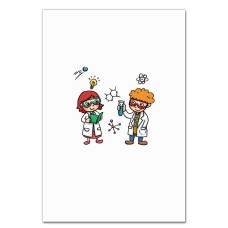 Notebooks A5 with print Happy Chemists Teacher -