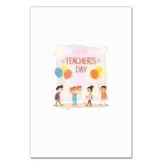 Notebooks A5 with print Happy Teacher's Day Students -