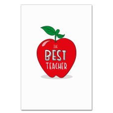 Notebooks A5 with print Happy Teacher's Day Is The Best Teacher -