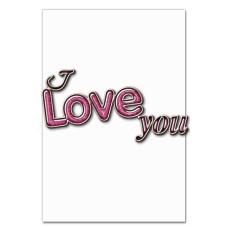 Notebooks A5 with print Valentine's Day I Love You 3D -