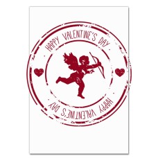 Notebooks A5 with print Valentine's Day Cupid Print -