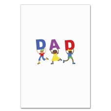 Блокнот А5 с принтом День Отца Dad -