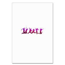 Notebooks A5 with print Youth Day Violet-Red -