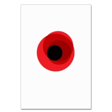 Notebooks A5 with print Victory Day Poppy -