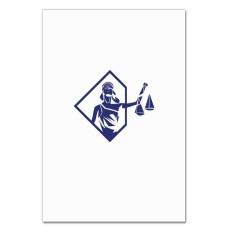 Notebooks A5 with print Day Lawyer Themis And Blue Scales -