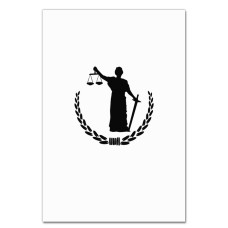 Notebooks A5 with print Day Lawyer Themis And Scales Laurel Wreath -