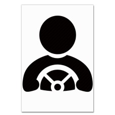 Notebooks A5 with print Day Motorist Driver And The Steering Wheel -