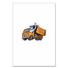 Notebooks A5 with print Day Motorist Dumper -