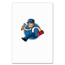 Notebooks A5 with print Day Plumbing Plumber With Wrench -
