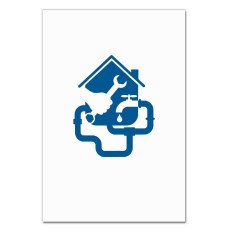 Notebooks A5 with print Day Plumbing Hand With Key And Tap With Drop Of Water -