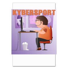 Notebooks A5 with print Game Over Esports Players -