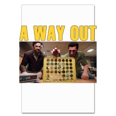 Notebooks A5 with print A Way Out Of The Game Episode 3 -