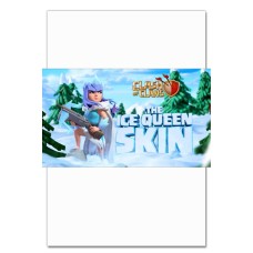 Notebooks A5 with print The Ice Queen Skin -