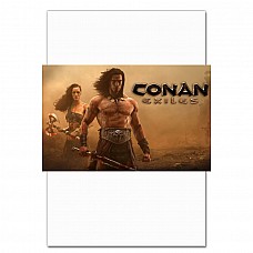 Блокнот А5 с принтом Conan Exiles Заставка 2 -