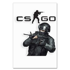 Notebooks A5 with print Cs Go Soldier With Rifle -