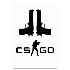 Notebooks A5 with print Cs Go Two Pistols -
