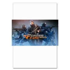 Notebooks A5 with print Cross Fire Legends -