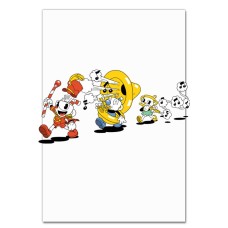 Notebooks A5 with print Cuphead Pacing Play -