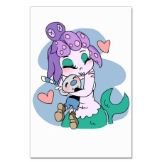 Notebooks A5 with print Cuphead And Cala Maria -