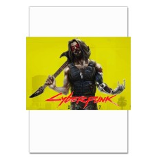 Notebooks A5 with print Cyberpunk 2077 Hero Of The Game With A Guitar In The Glasses -