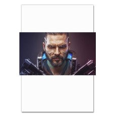 Notebooks A5 with print Cyberpunk 2077 Game's Protagonist -