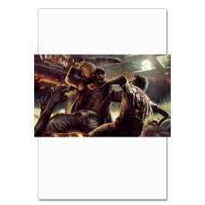 Notebooks A5 with print Dead Island Battle With Zombies -