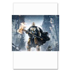 Notebooks A5 with print Destiny Hero With A Wolf And An Ax -