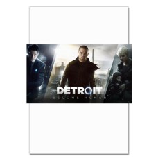 Notebooks A5 with print Detroit Become Human Three Playable Characters In The Intro -