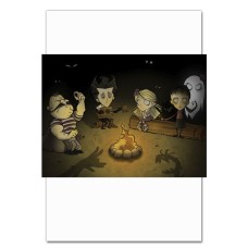 Notebooks A5 with print Dont Starve Campfire -