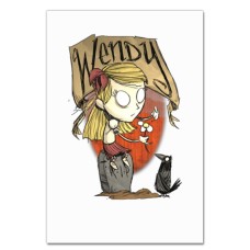 Notebooks A5 with print Wendy -