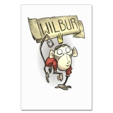 Notebooks A5 with print Wilbur -