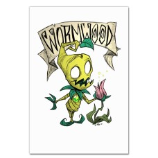 Notebooks A5 with print Wormwood -
