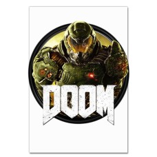 Notebooks A5 with print Doom -
