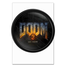 Notebooks A5 with print Doom 3 Bfg Edition Logo -
