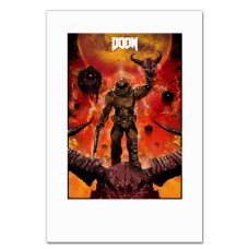 Notebooks A5 with print Doom Skull -