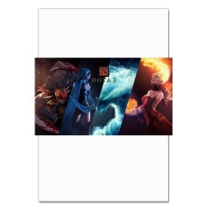 Notebooks A5 with print Dota 2 Four Elements 2 -
