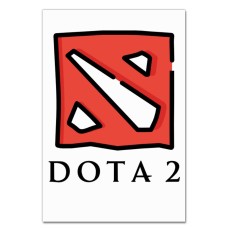 Notebooks A5 with print Dota 2 Logo -