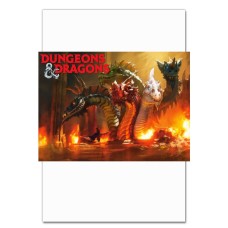 Notebooks A5 with print Dungeons & Dragons Cover Dragons On Fire -