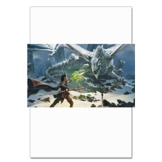 Notebooks A5 with print Dungeons & Dragons Fight With A Dragon -